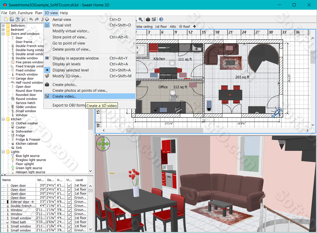 Sweet Home 3D تحميل برنامج تصميم منازل ثلاثي الابعاد برامج مجانية Sweet Home 3D تحميل برنامج تصميم منازل ثلاثي الابعاد برامج مجانية