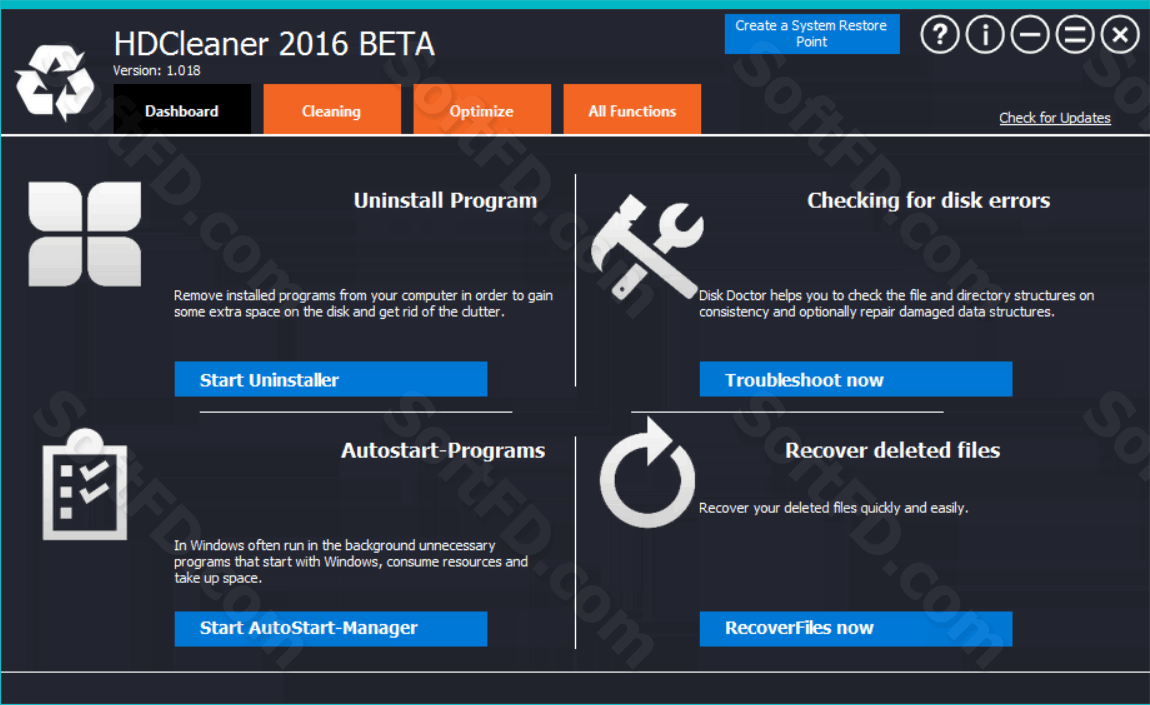 HDCleaner 2.051 instal the last version for windows