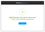 Bitdefender Uninstall Tool - Screenshot 03