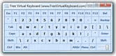 Free Virtual Keyboard - Screenshot 01