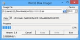 Win32 Disk Imager - Screenshot 01